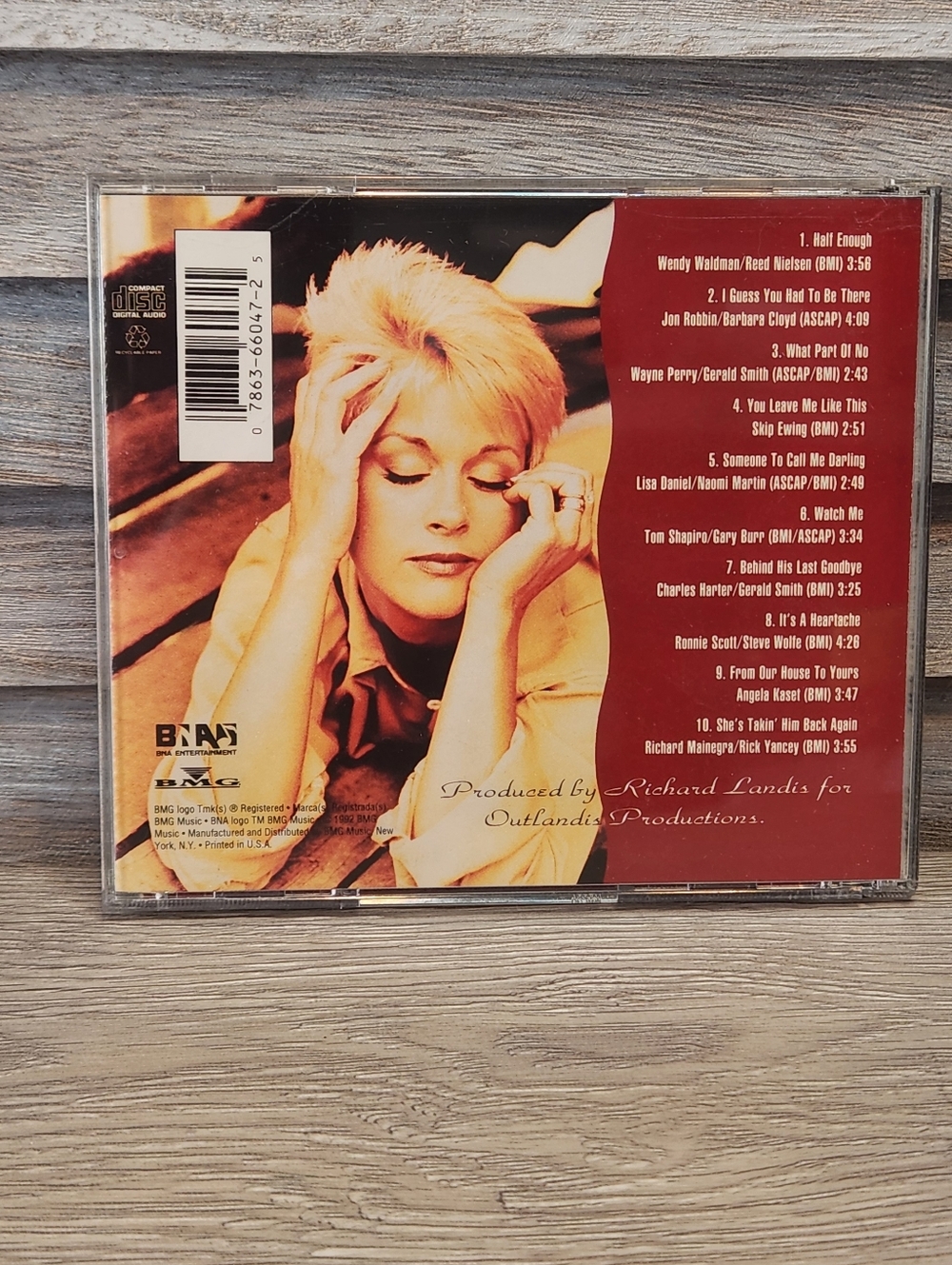 Watch Me by Lorrie Morgan CD Country Music - Picture 2 of 4